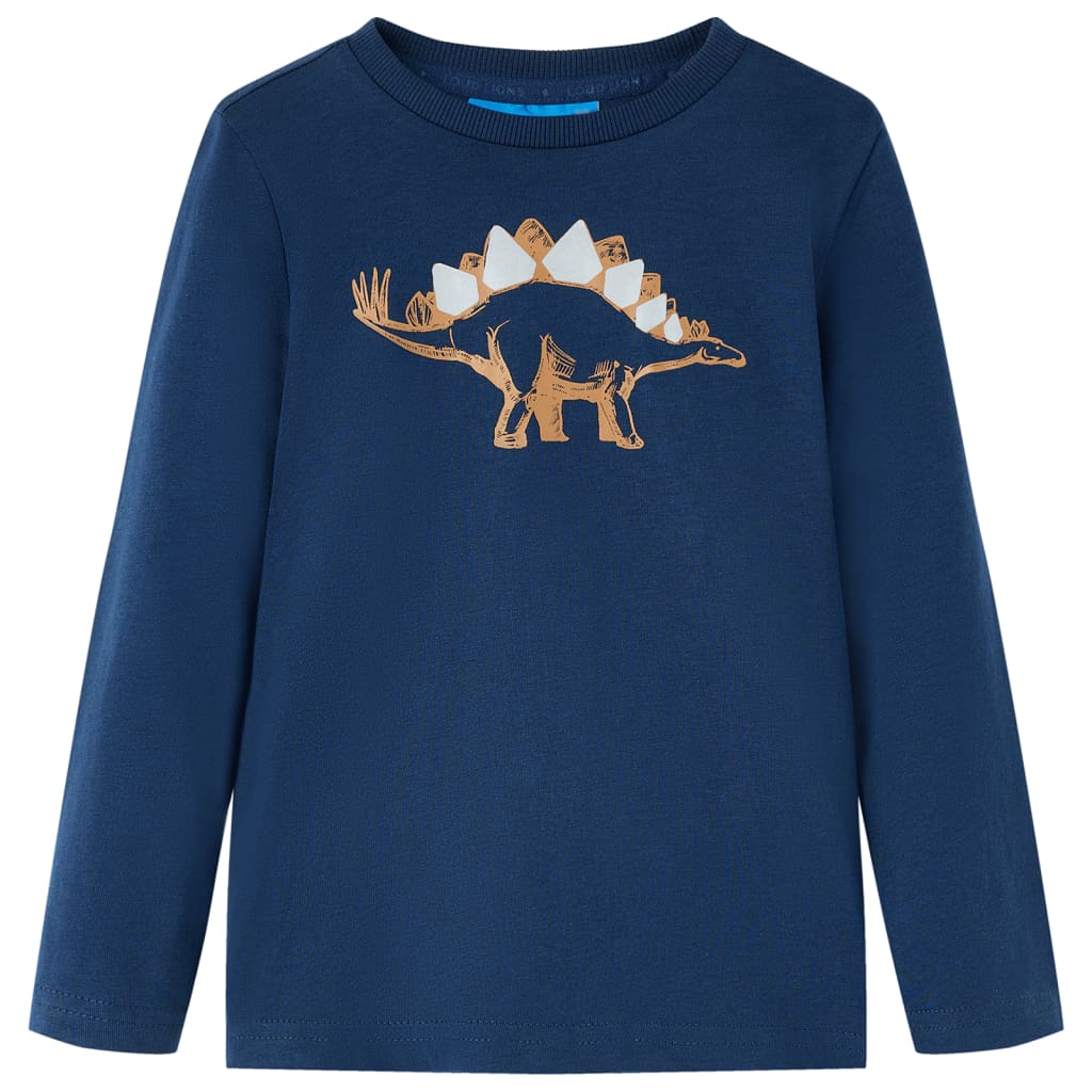 T-shirt manches longues enfant marine 104