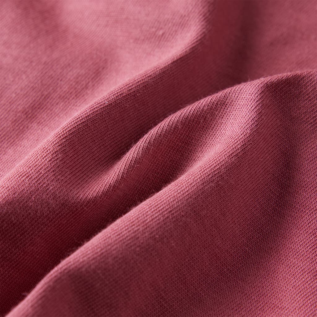 Kids' Long-Sleeved Shirt Dark Red 104