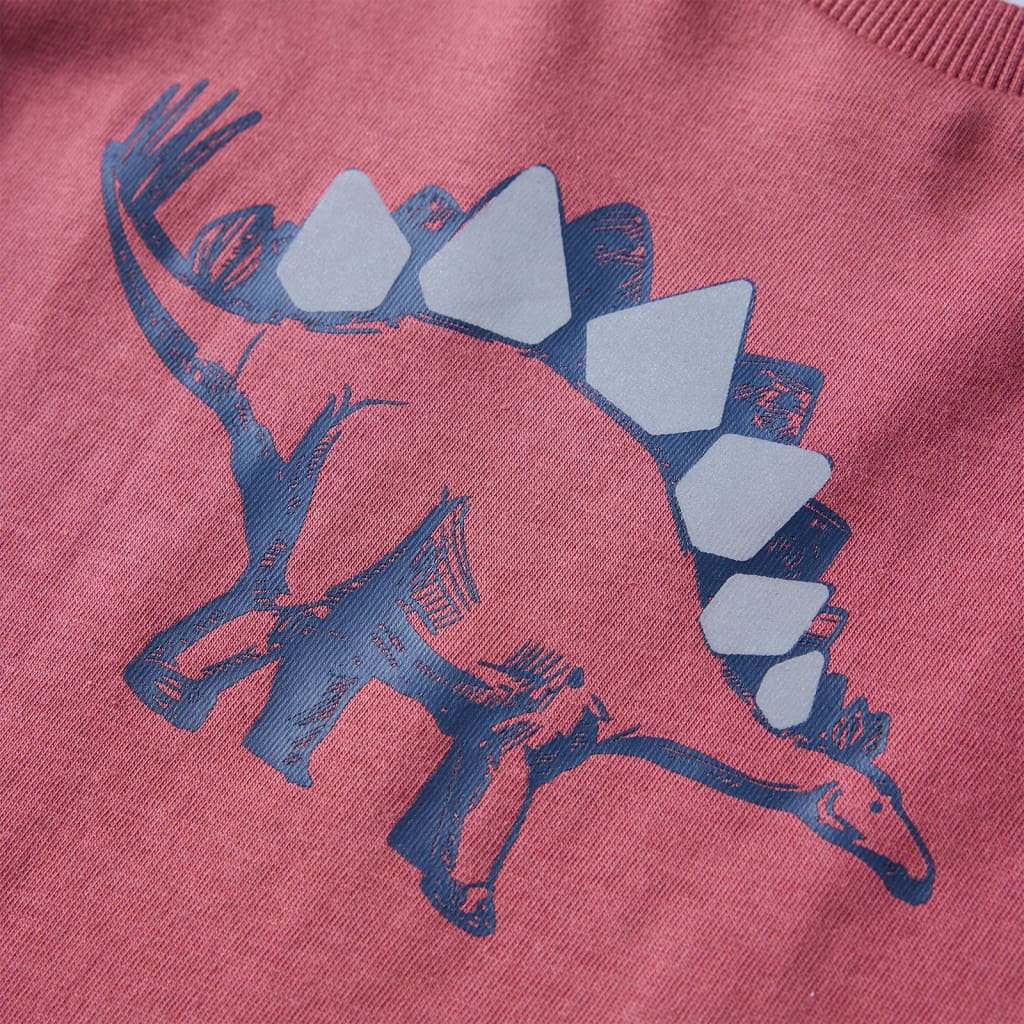 T-shirt manches longues enfant Rouge foncé 116