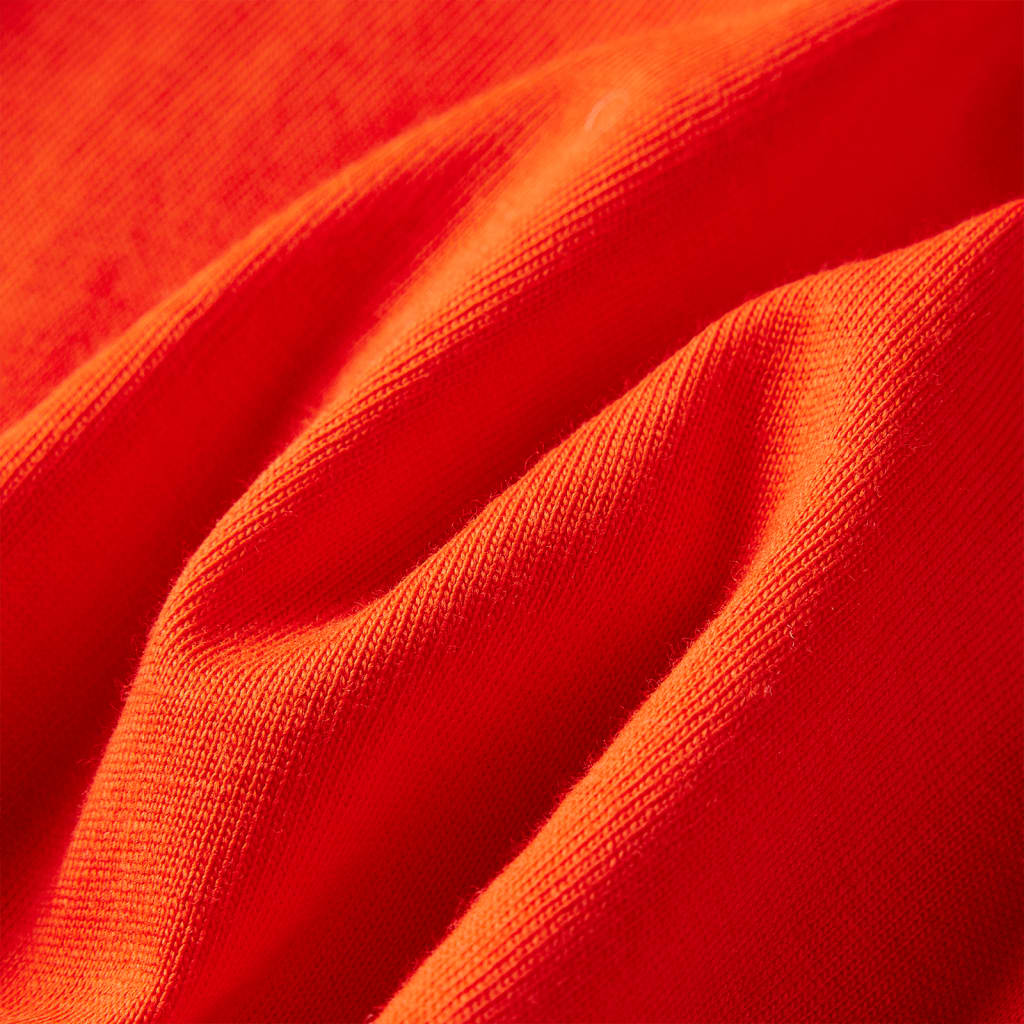 Kinder-Langarmshirt Hellorange 116