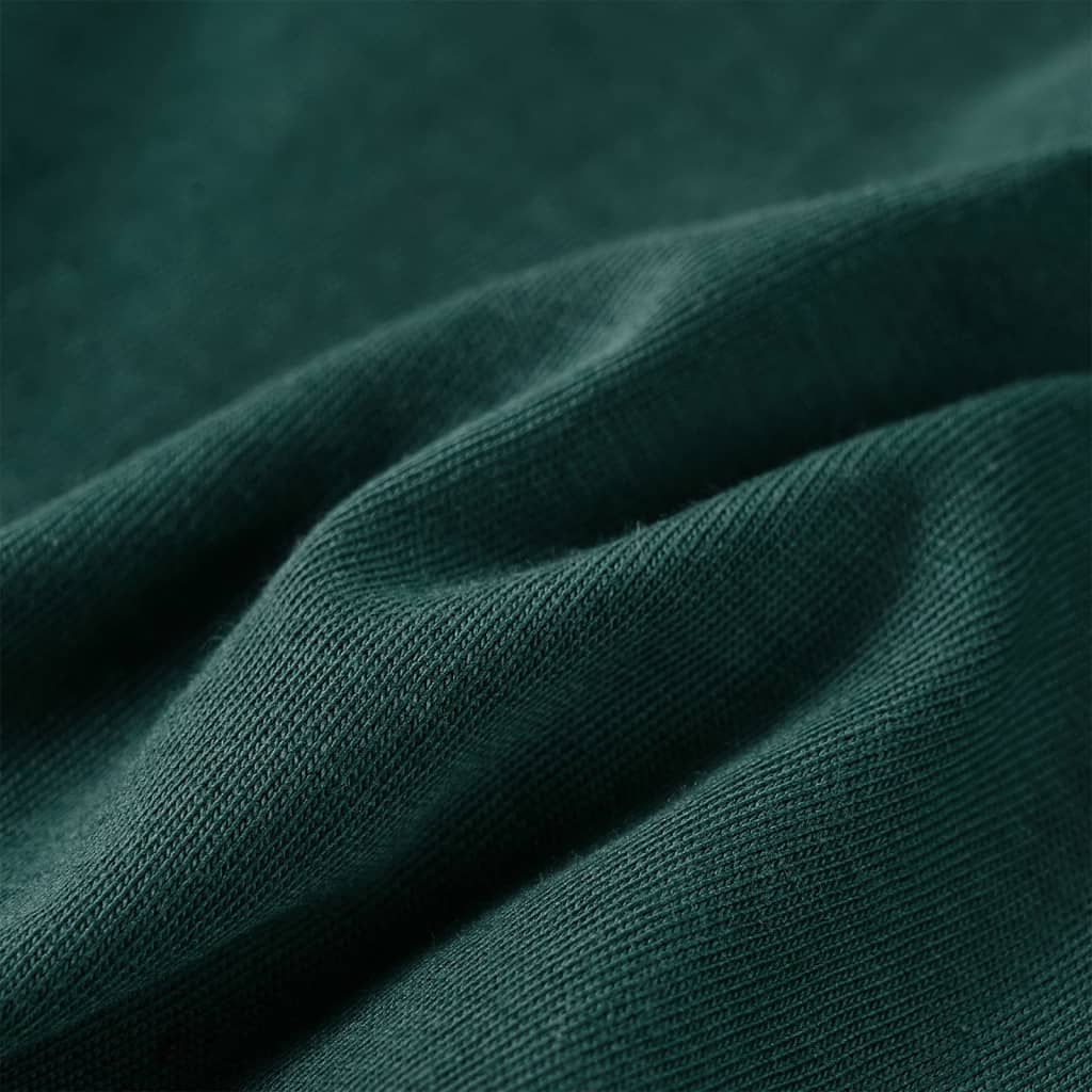 Children's Long-Sleeved Shirt Dark Green 116