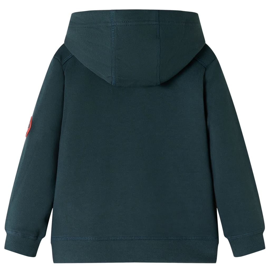 Kids' Hoodie Dark Green 92