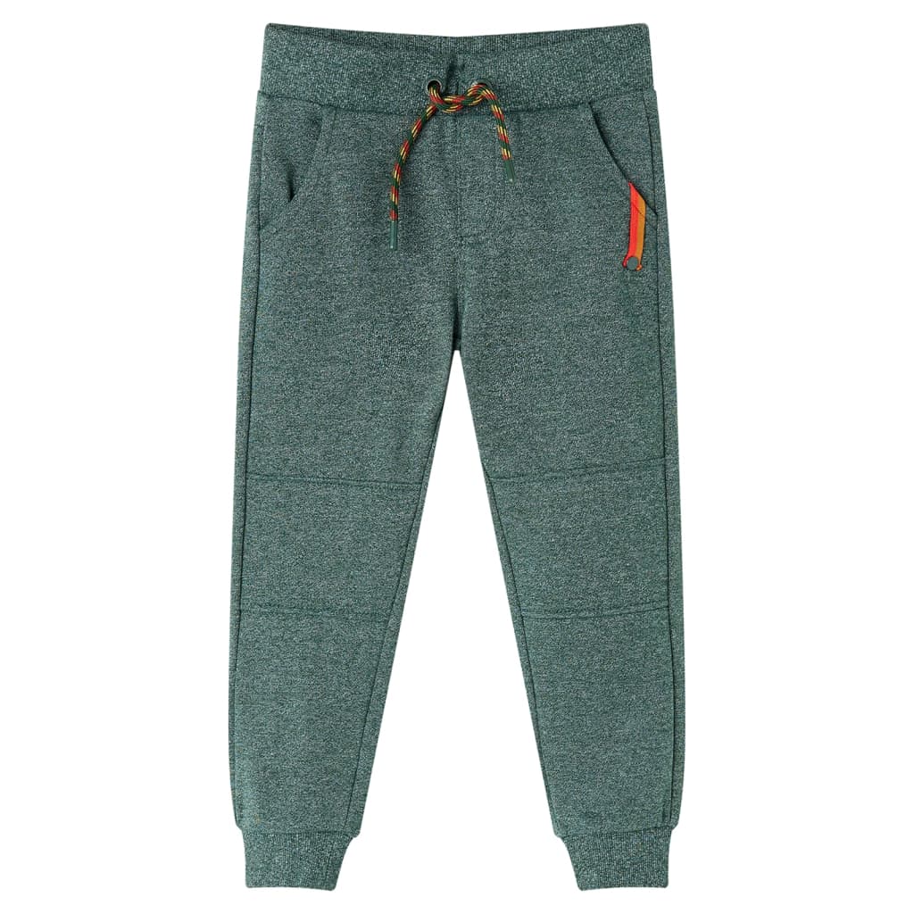 Pantalon d'entraînement enfant vert foncé 92