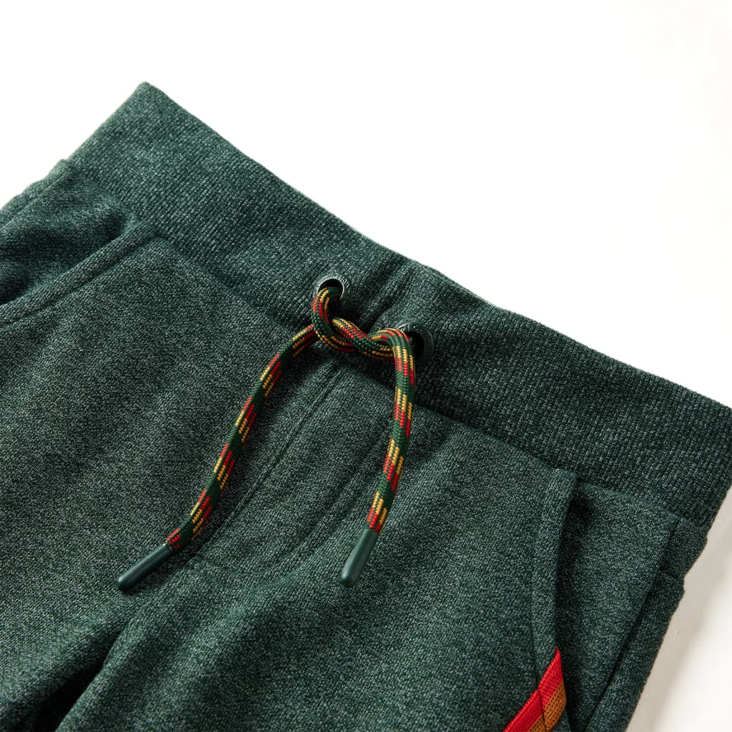 Pantalon d'entraînement enfant vert foncé 92