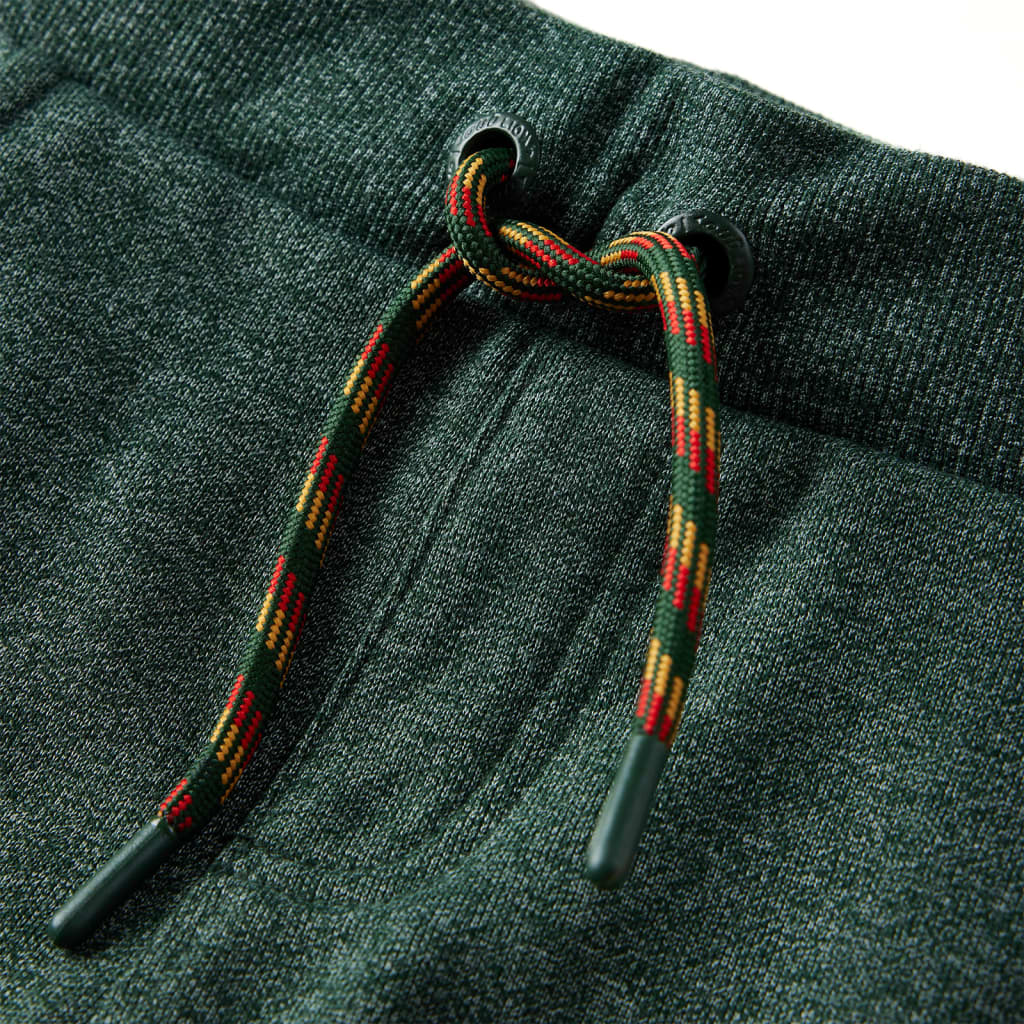 Pantalon d'entraînement enfant vert foncé 92