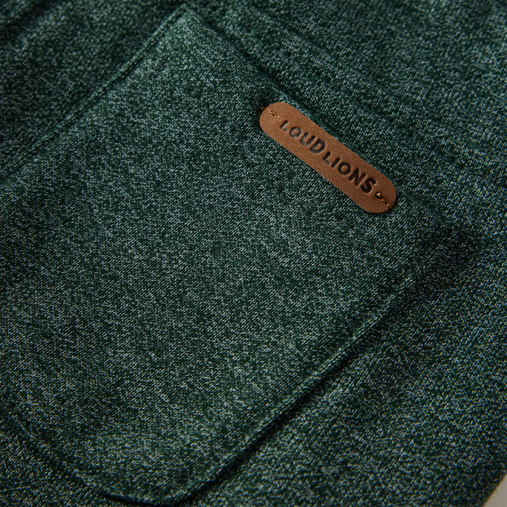 Pantalon d'entraînement enfant vert foncé 92