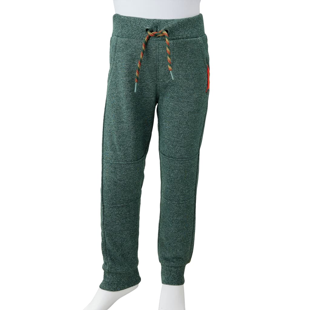 Pantalon d'entraînement enfant vert foncé 92