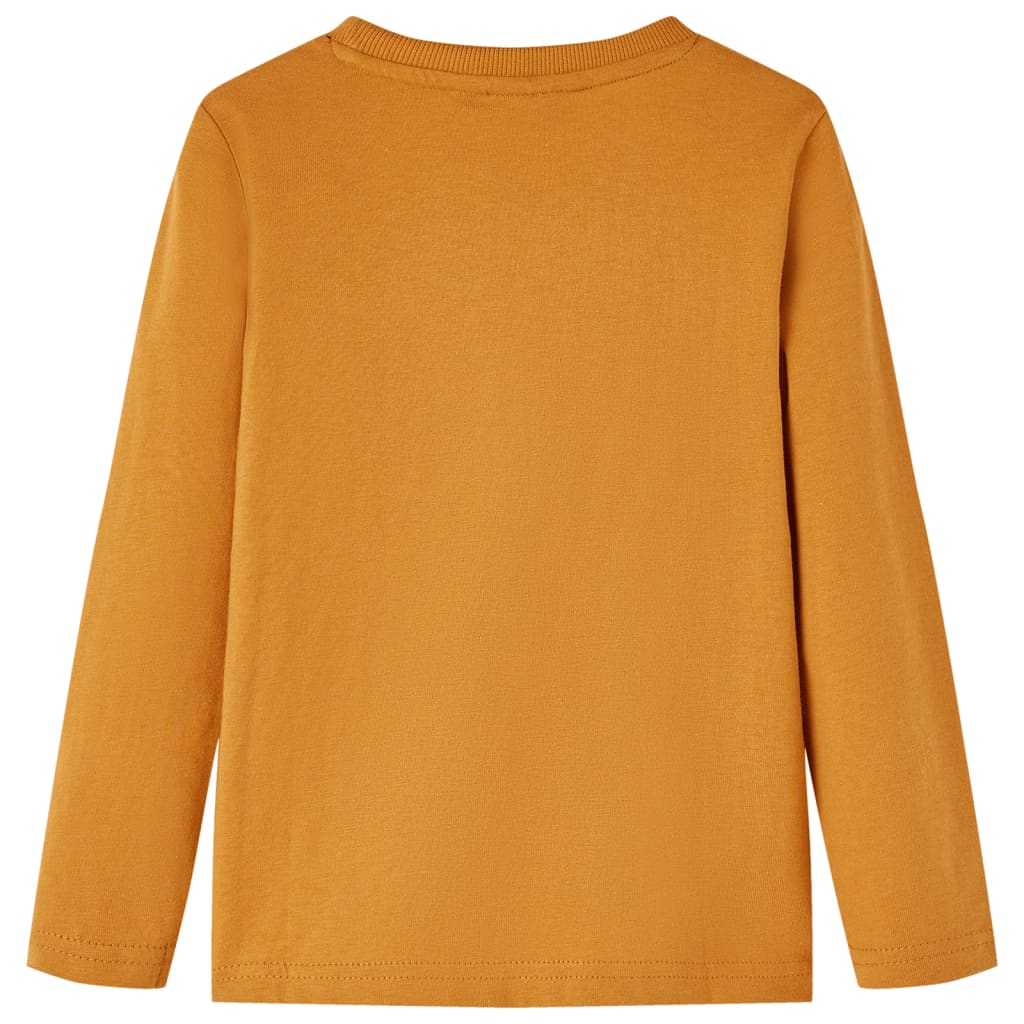 Kinder-Langarmshirt Dunkelocker 104