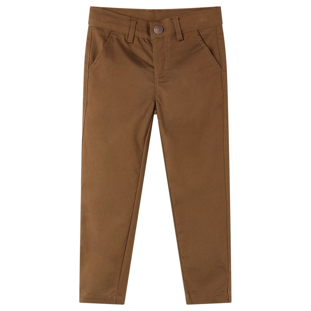 Kids' Trousers Cognac 92