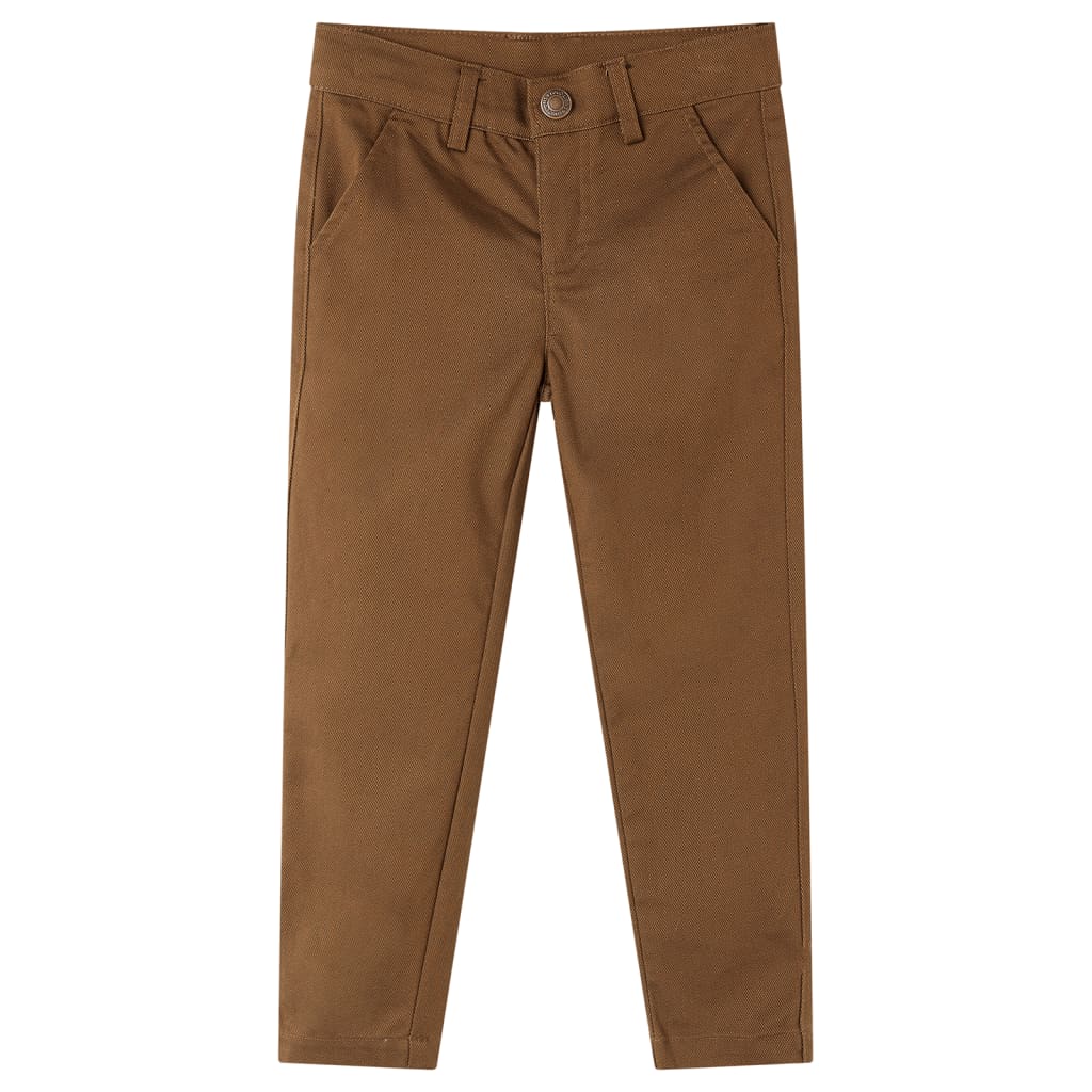 Pantalon enfant cognac 104