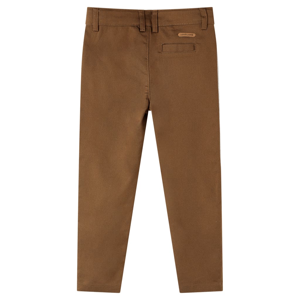 Pantalon enfant cognac 104