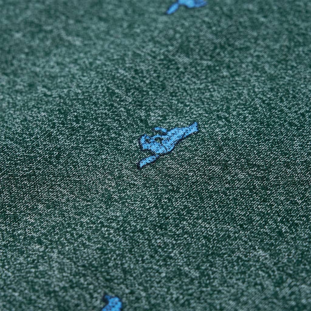 Kids' Sweatshirt Dark Green Mélange 116