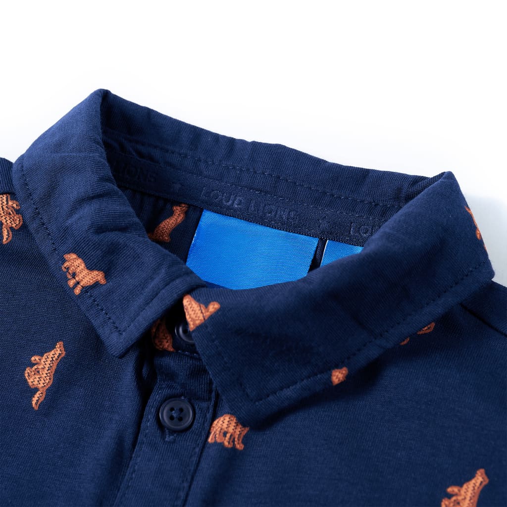 Children's Shirt Navy Blue 116