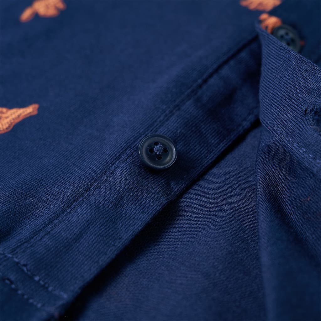 Children's Shirt Navy Blue 116