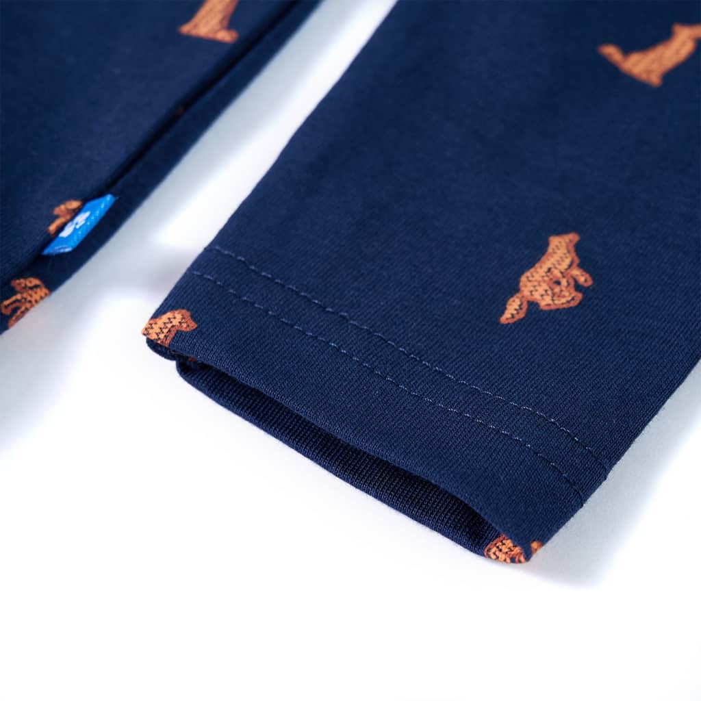 Children's Shirt Navy Blue 116