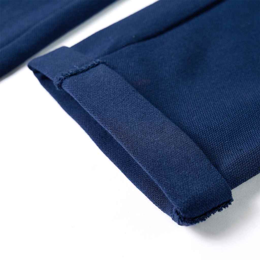 Children's Trousers with Drawstring Navy Blue 92