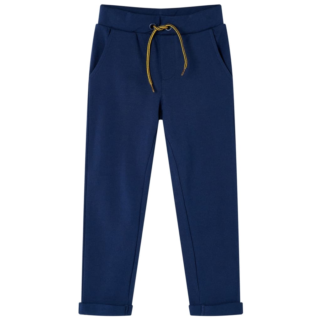 Kids' Drawstring Trousers Navy 128