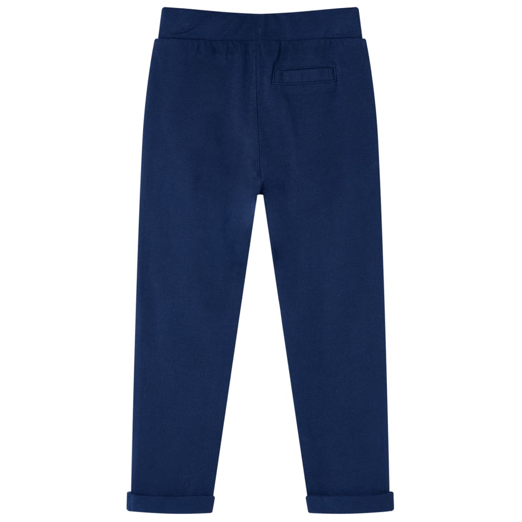 Kids' Drawstring Trousers Navy 128