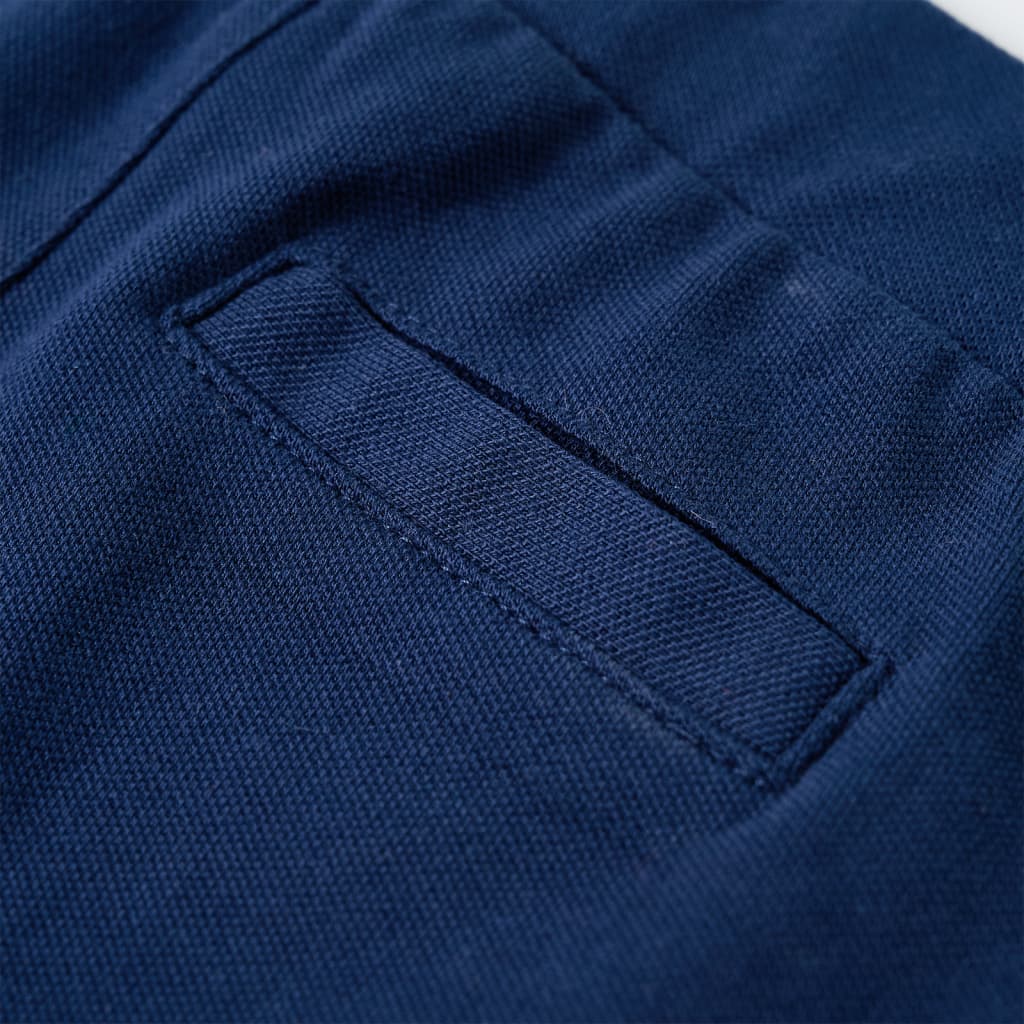 Kids' Drawstring Trousers Navy 128