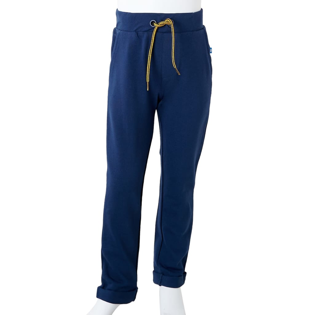Kids' Drawstring Trousers Navy 128