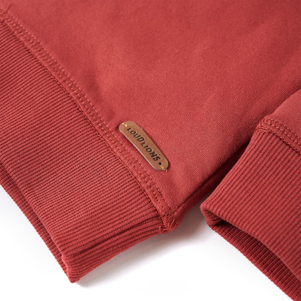 Kids' Hoodie Dark Red 104