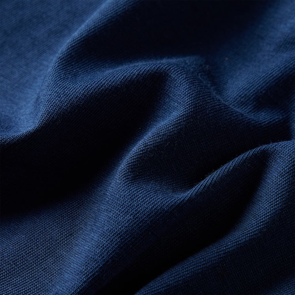 Kids' Long-Sleeved Shirt Navy Blue 92