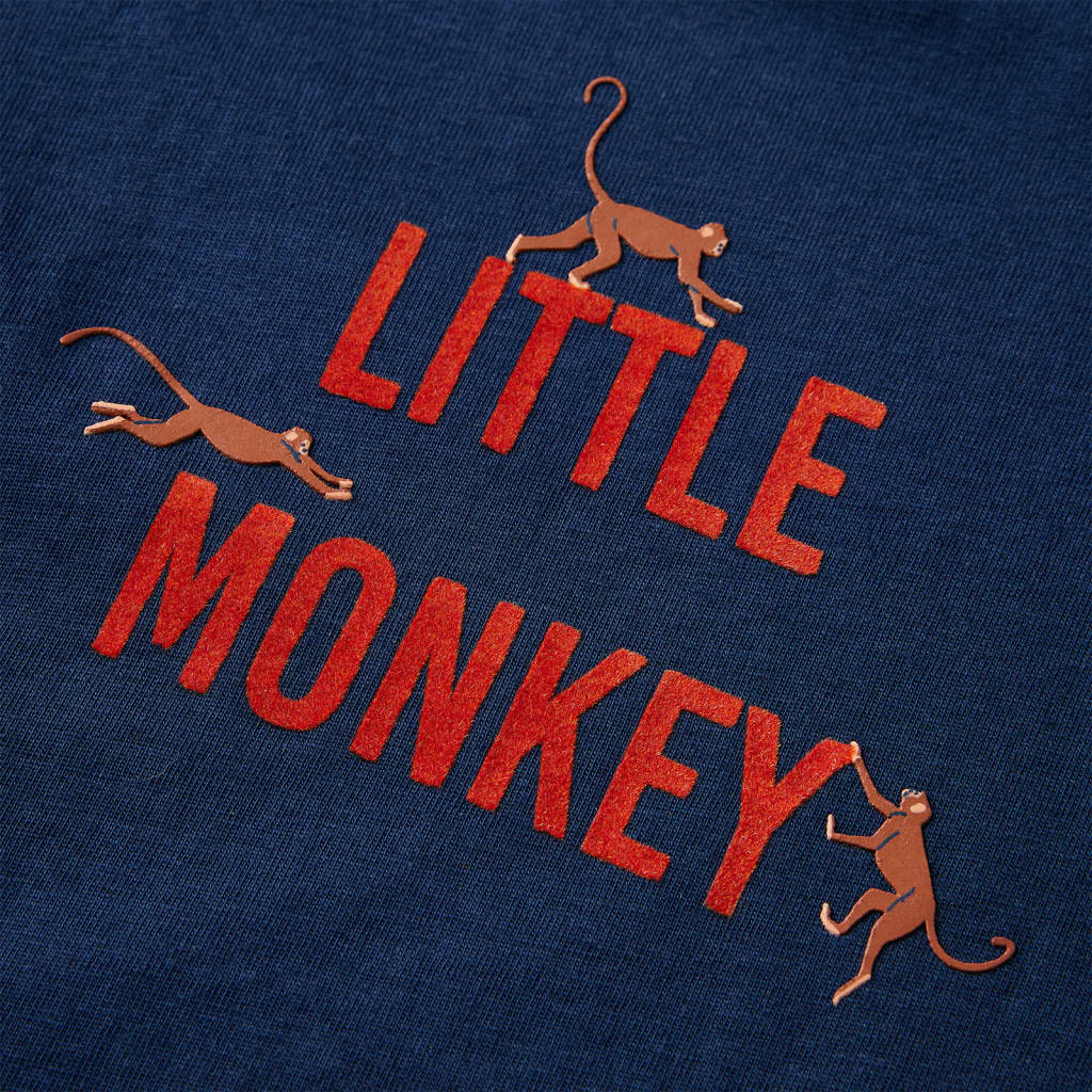 Kids' Long-Sleeve Shirt Navy Blue 116