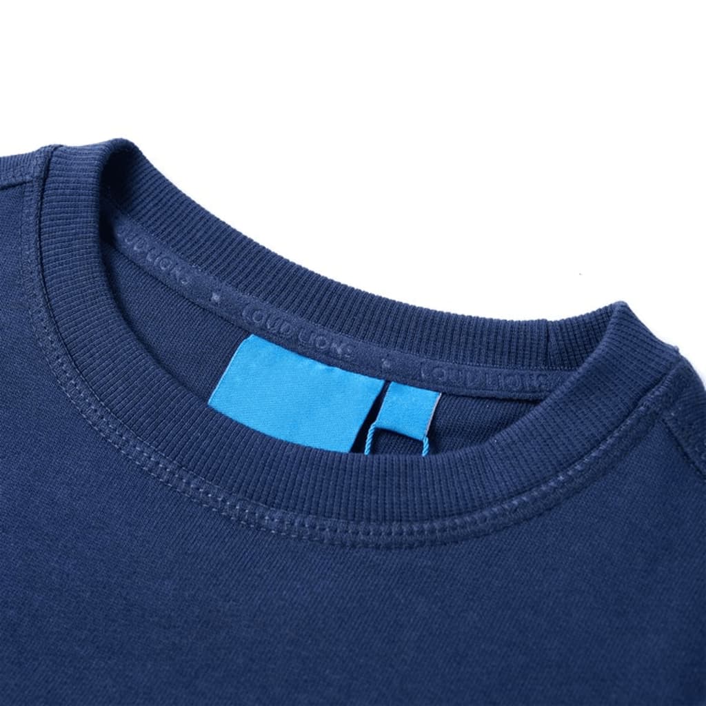Sweat-shirt enfant bleu marine 104