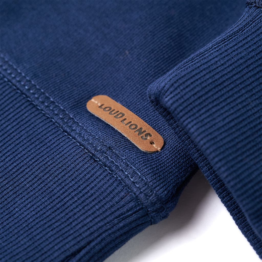 Sweat-shirt enfant bleu marine 104