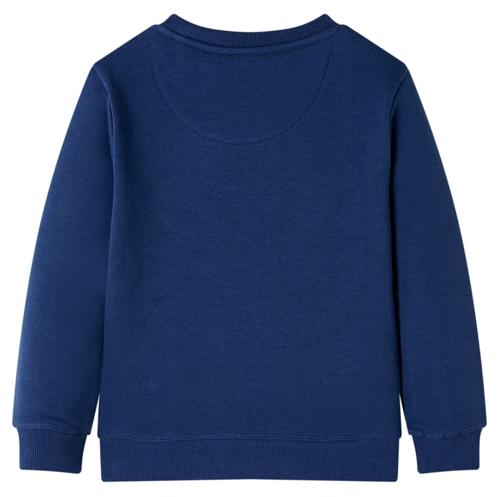 Sweatshirt enfant bleu marine 116