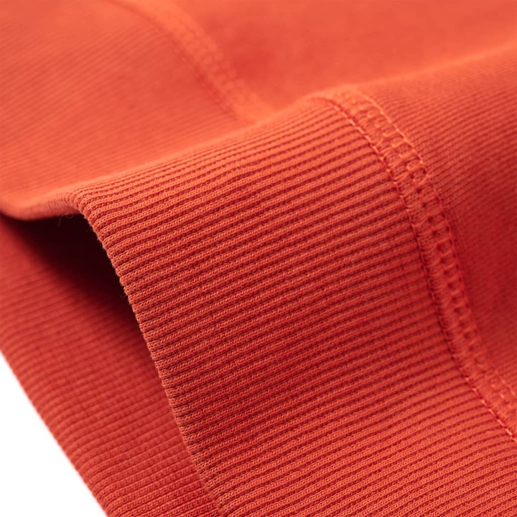 Sweatshirt enfant orange 116