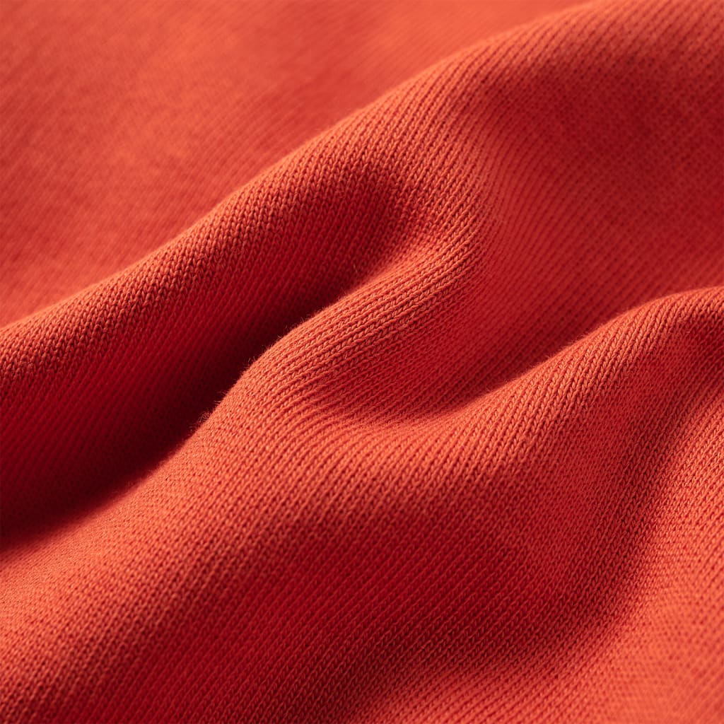Sweatshirt enfant orange 116