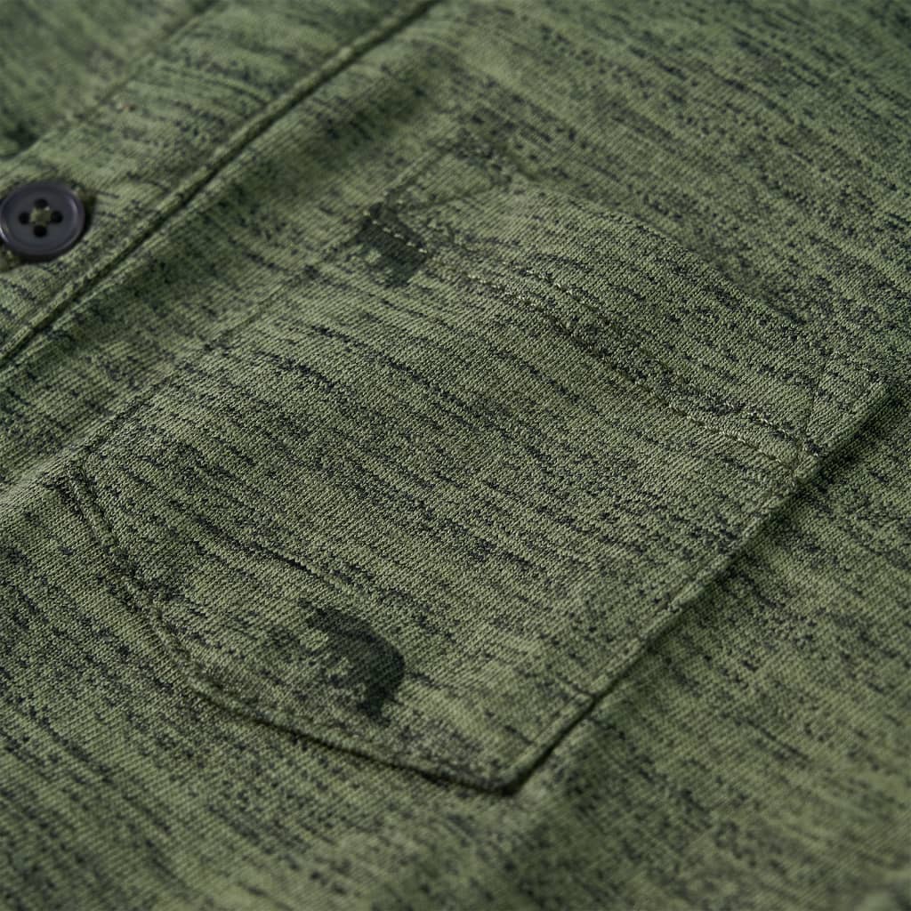 Chemise enfant kaki mélangé 116