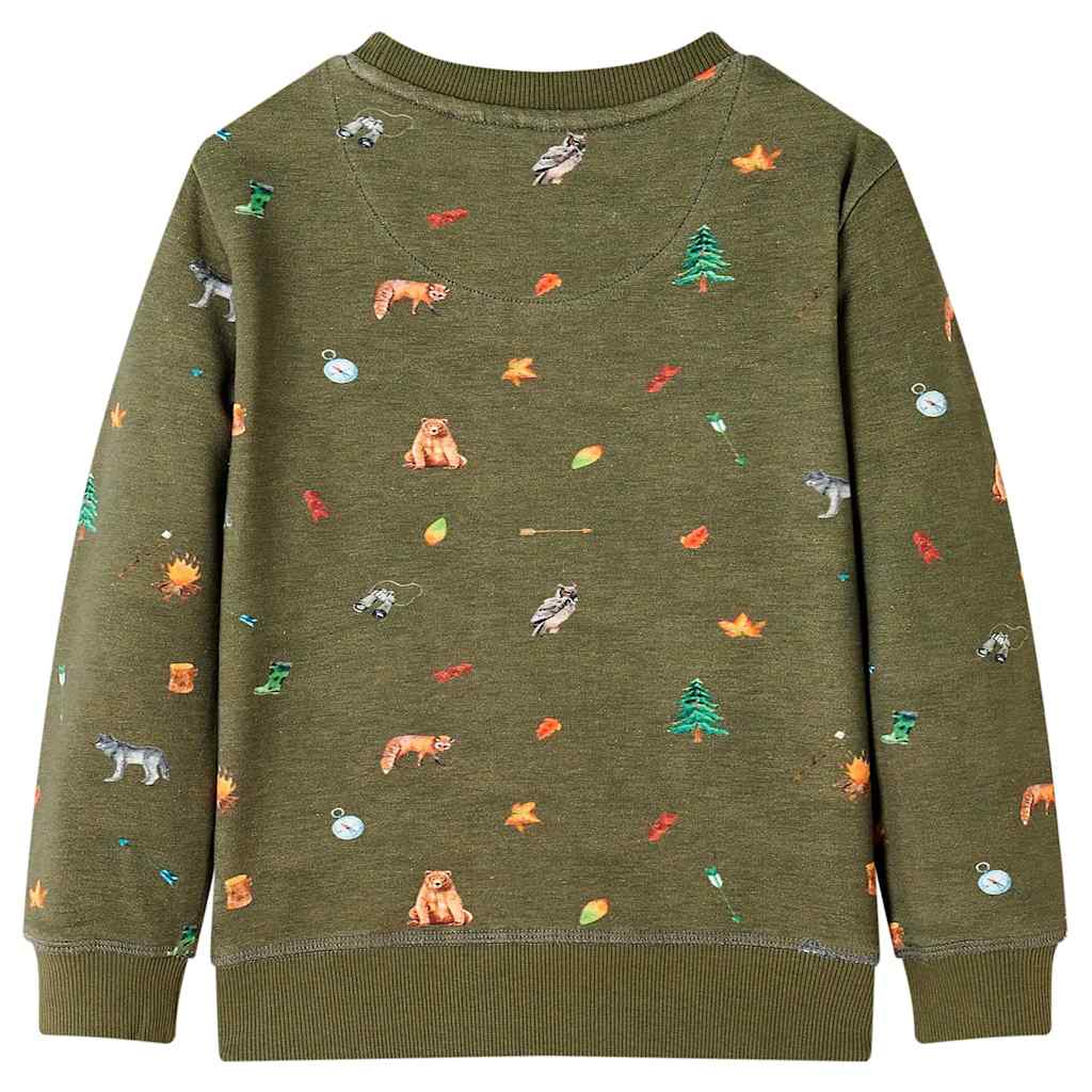 Sweat-shirt enfant Kaki 92