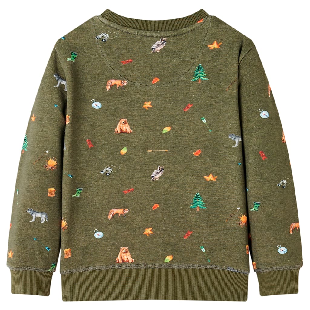 Sweat-shirt enfant Kaki 104