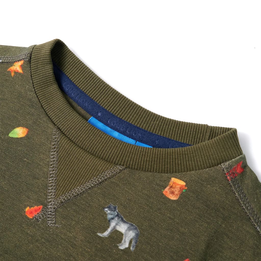 Sweat-shirt enfant Kaki 104