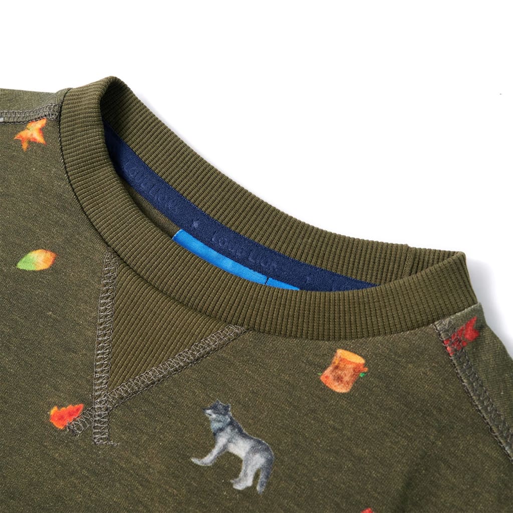 Sweat-shirt enfant Kaki 116