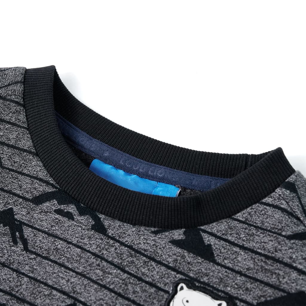 Kids' Sweatshirt Navy Mélange 104