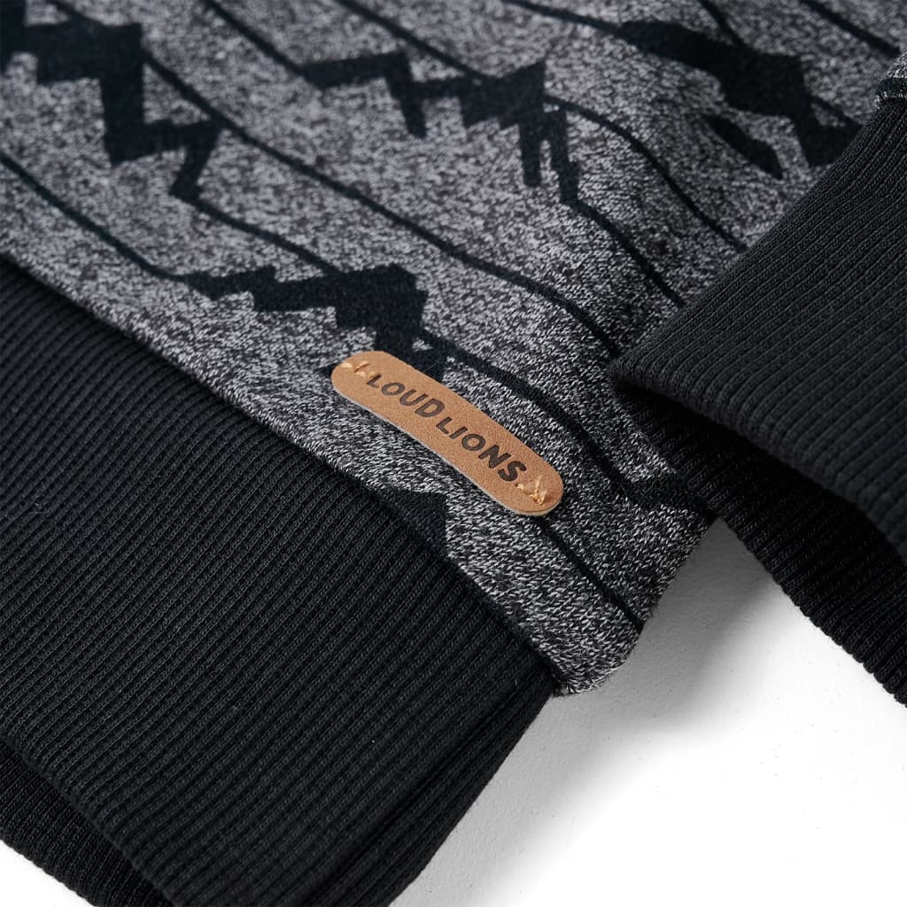 Children's Sweatshirt Navy Melange 128