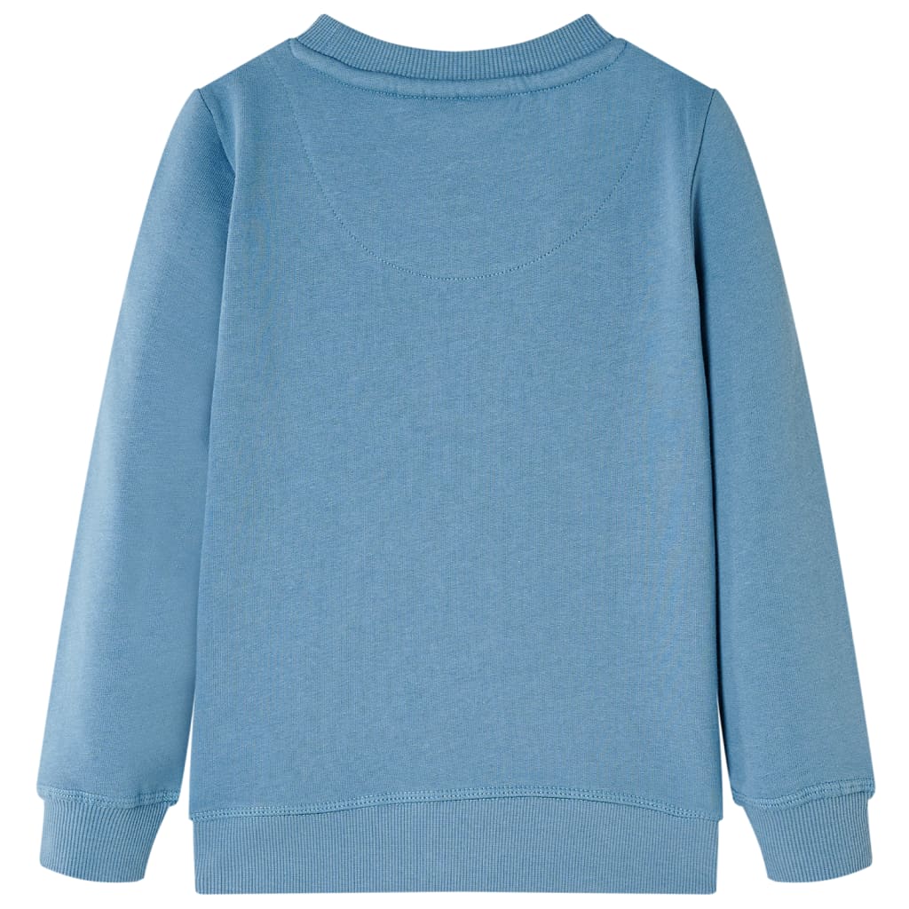 Sweat-shirt enfant bleu moyen 116