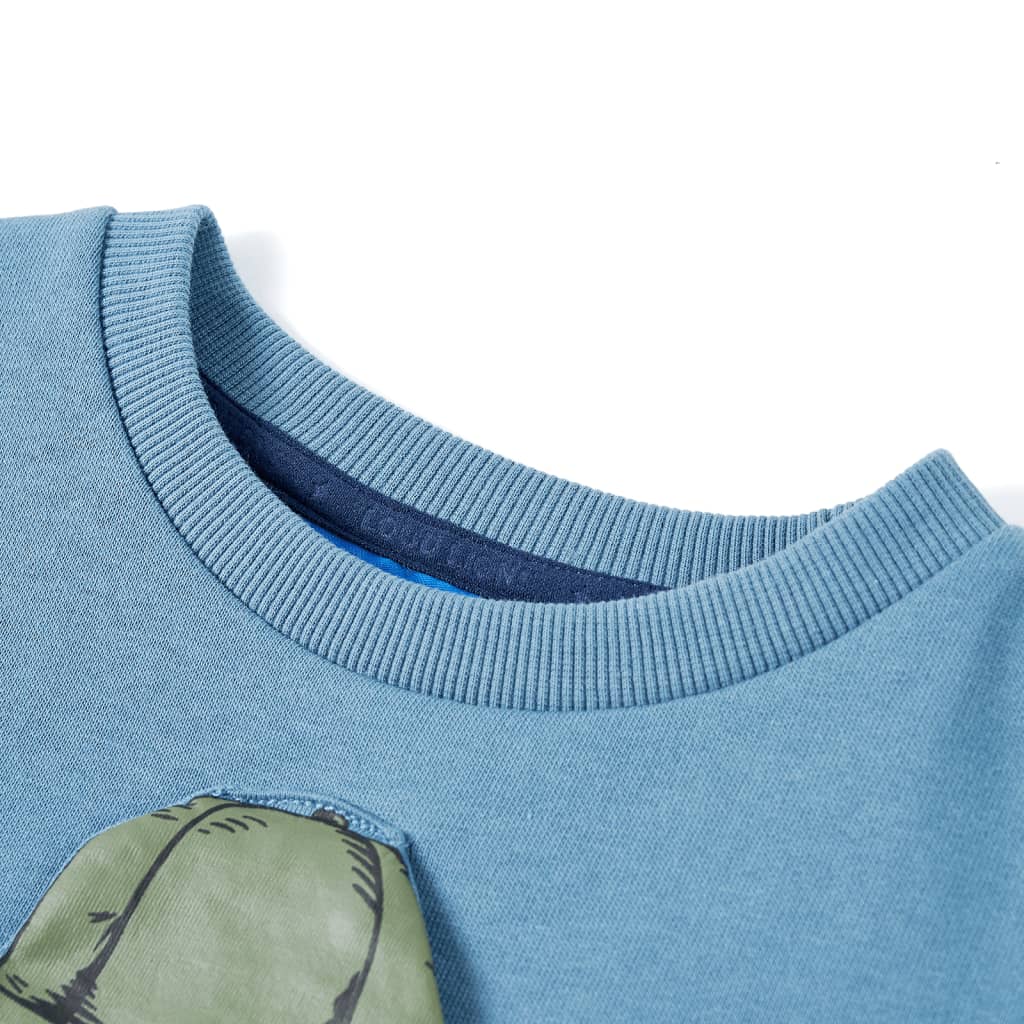 Kids' Sweatshirt Mid-Blue 128