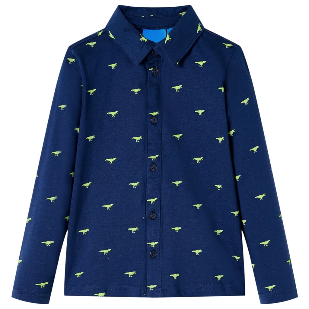 Kids' Shirt Navy Blue 92