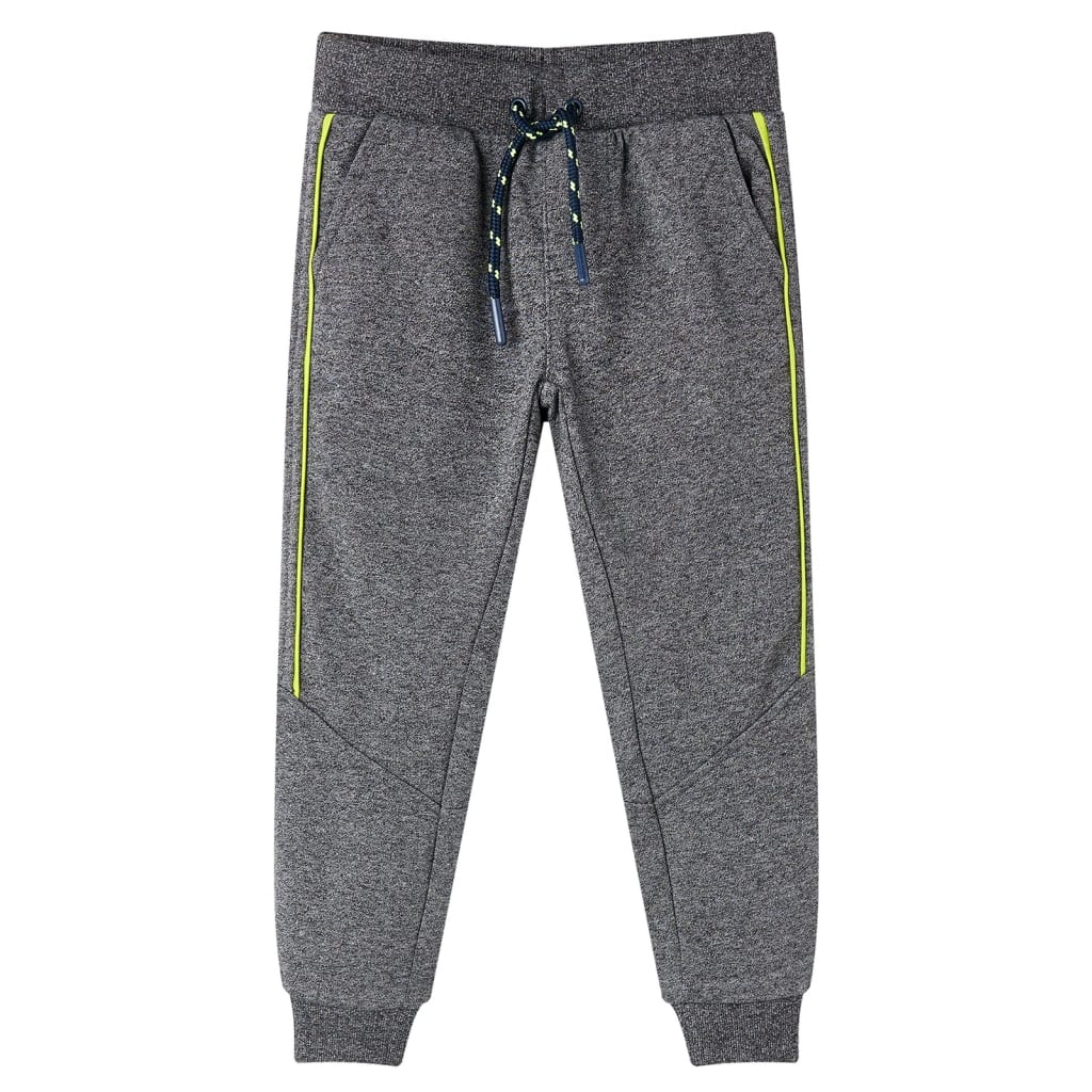Pantalon de jogging enfant Gris chiné 128
