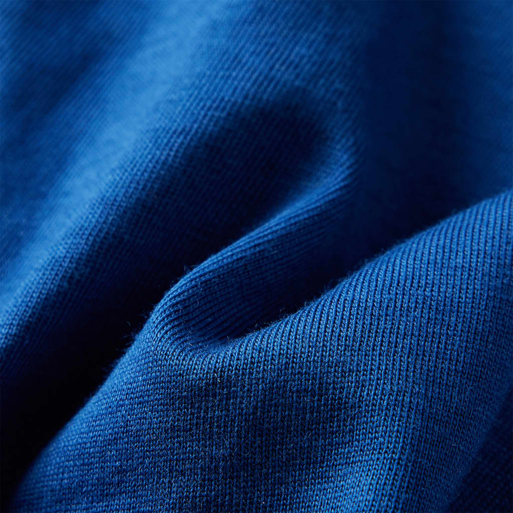T-shirt manches longues enfant bleu foncé 128