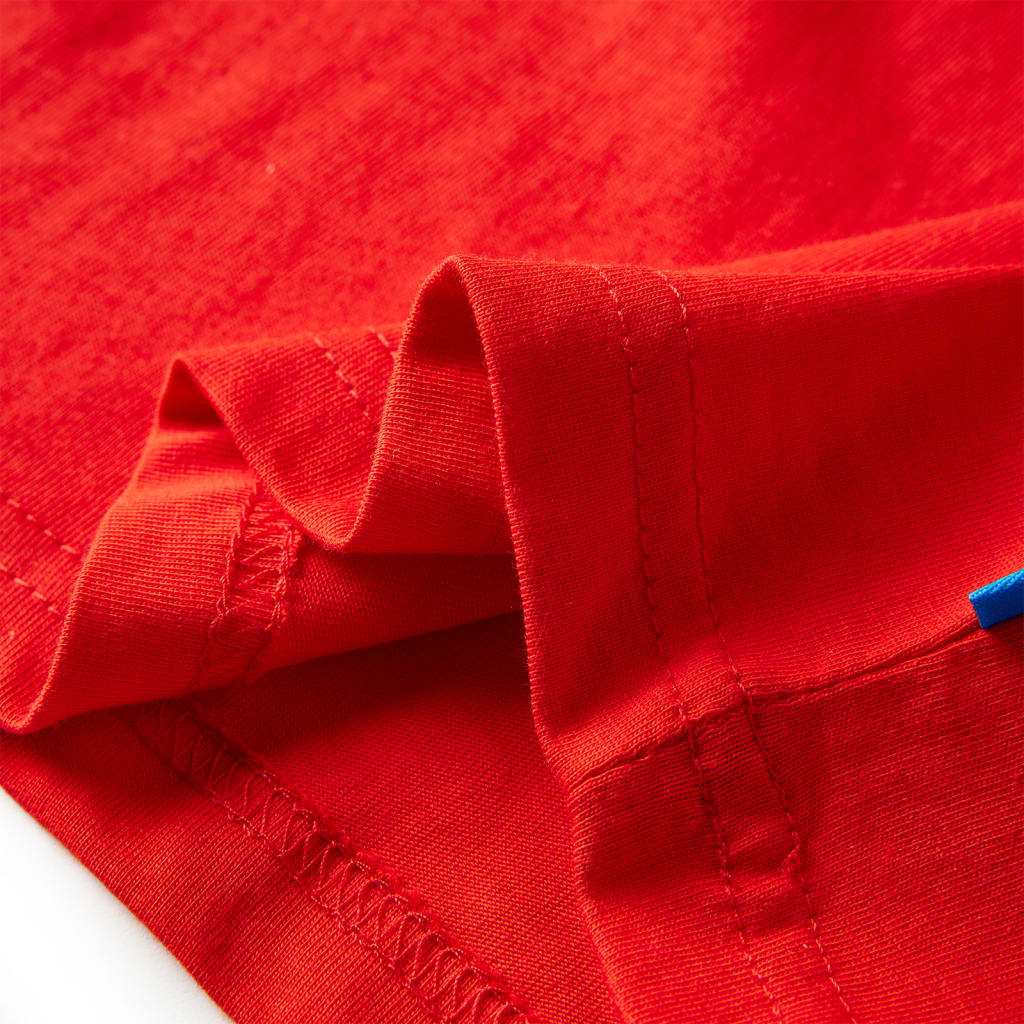 Kids' Long-Sleeve Shirt Red 104