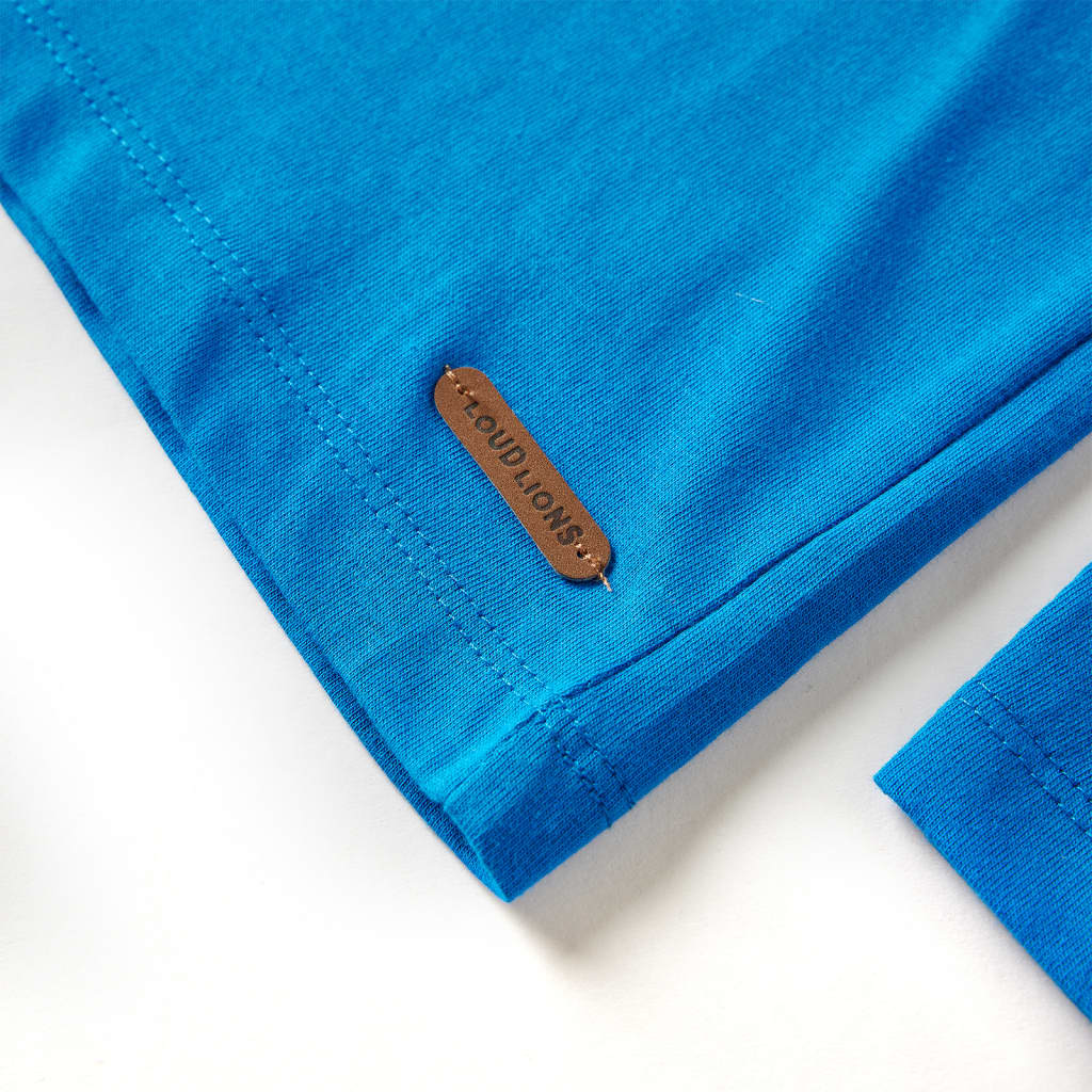 T-shirt manches longues enfant cobalt 92