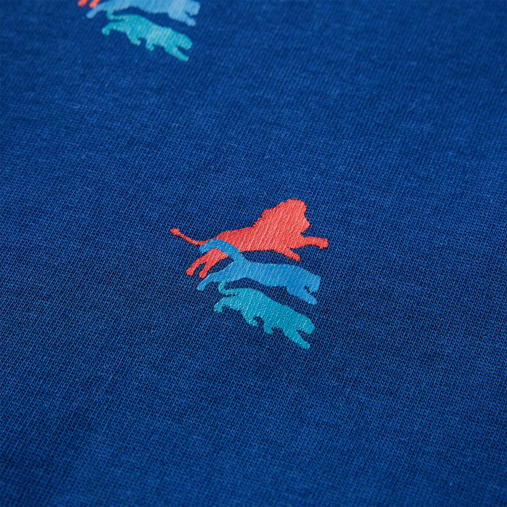Sweat-shirt enfant bleu foncé 128