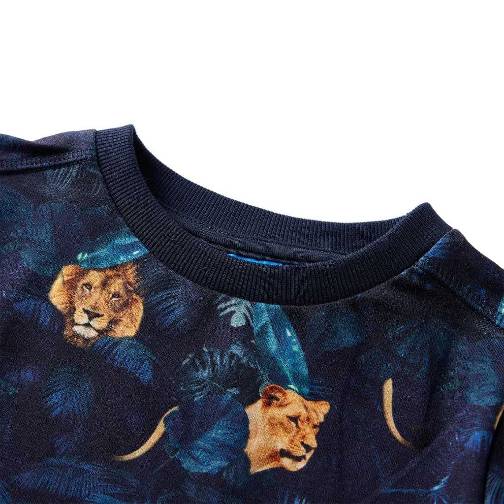 Kids' Sweatshirt Navy Blue 104