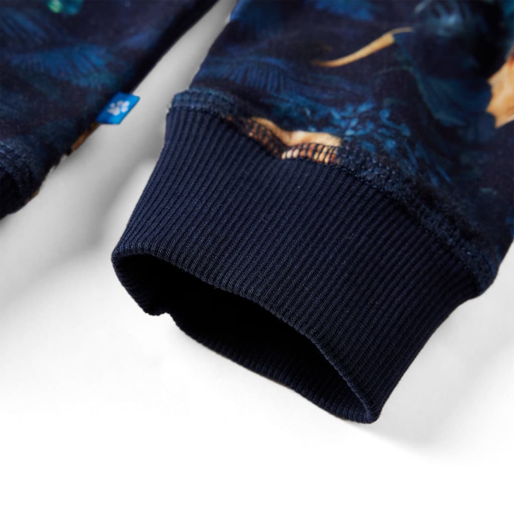 Sweatshirt enfant bleu marine 116