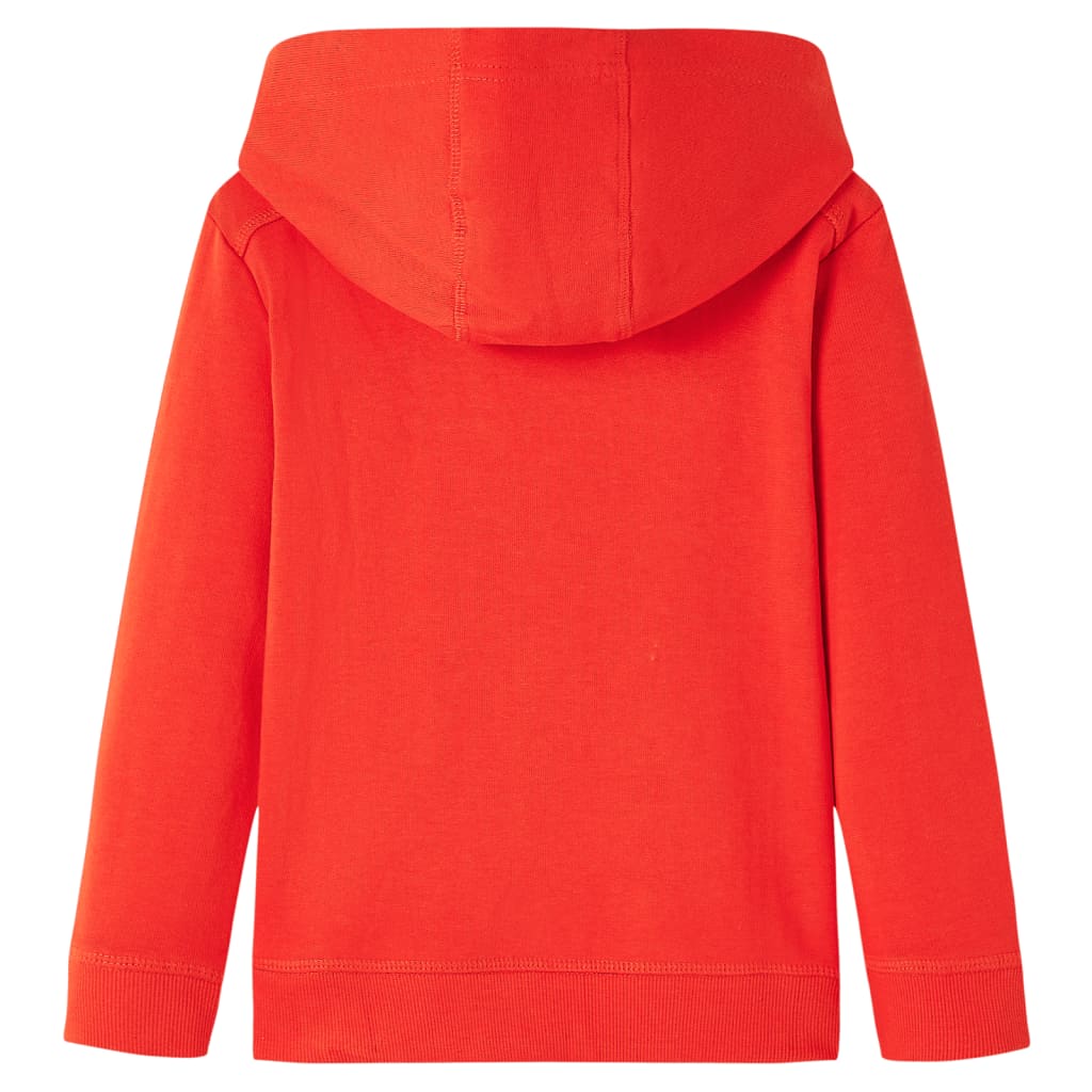 Children's Hooded Sweatshirt Red 140